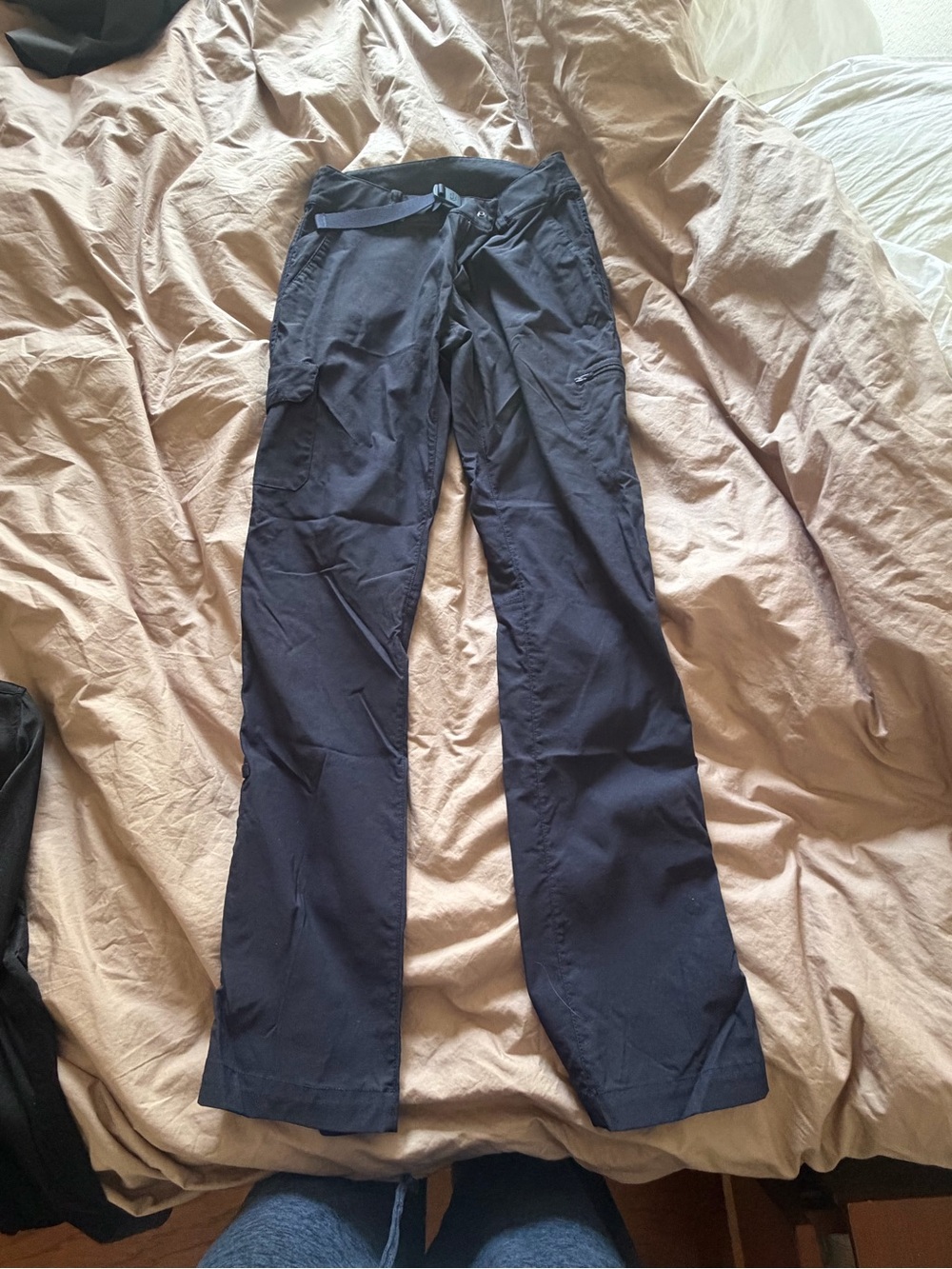 The North Face Women’s Navy Hiking Pants with Belt